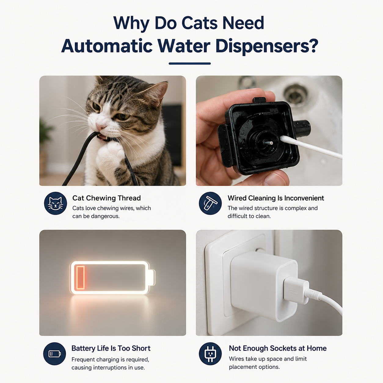 Wireless Pet Water Fountain