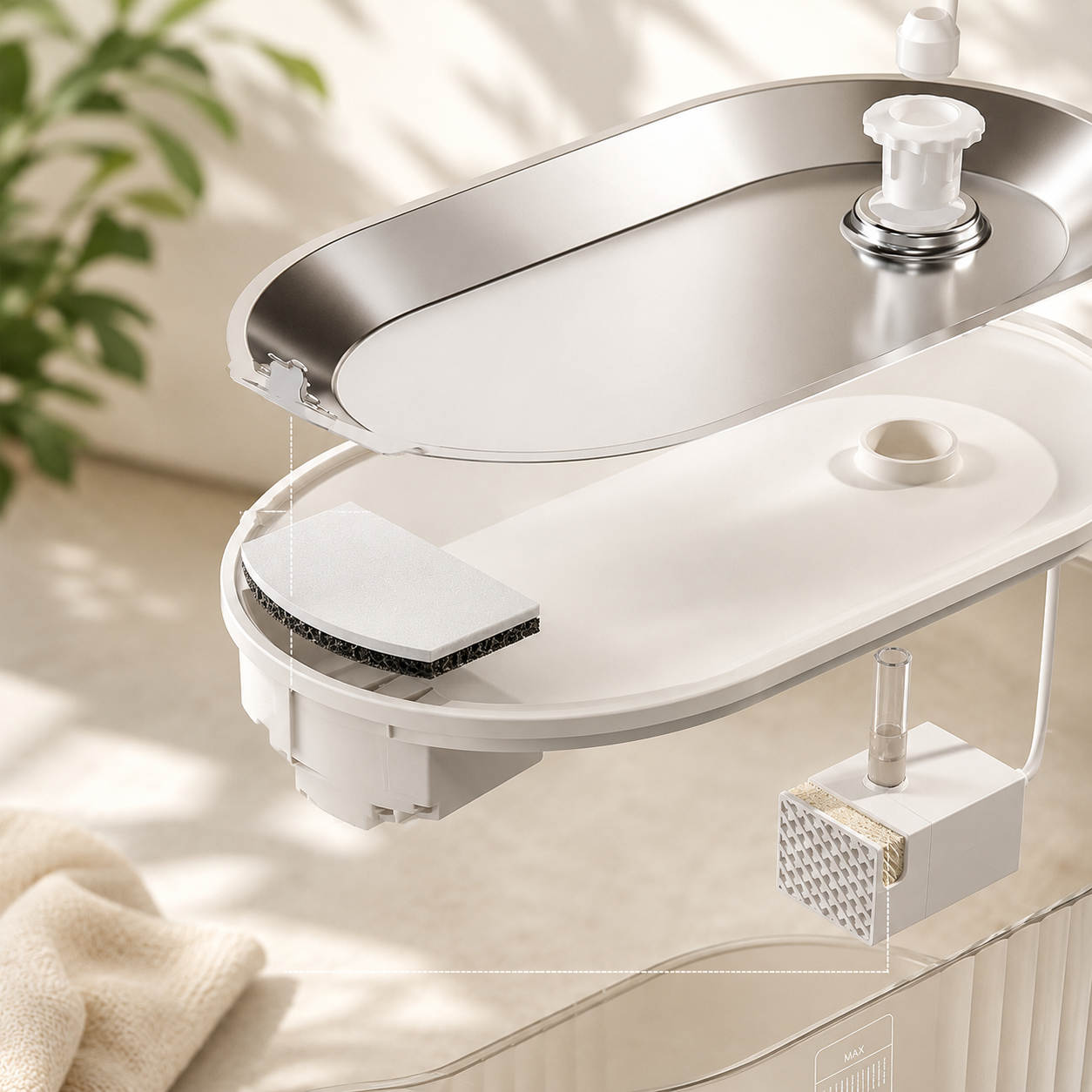 Auto Loop Filter Pet Fountain 2L