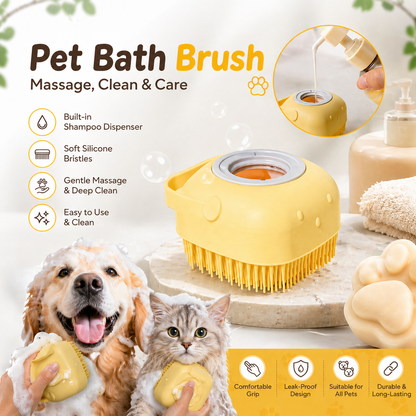 Silicone Bath Massage Brush