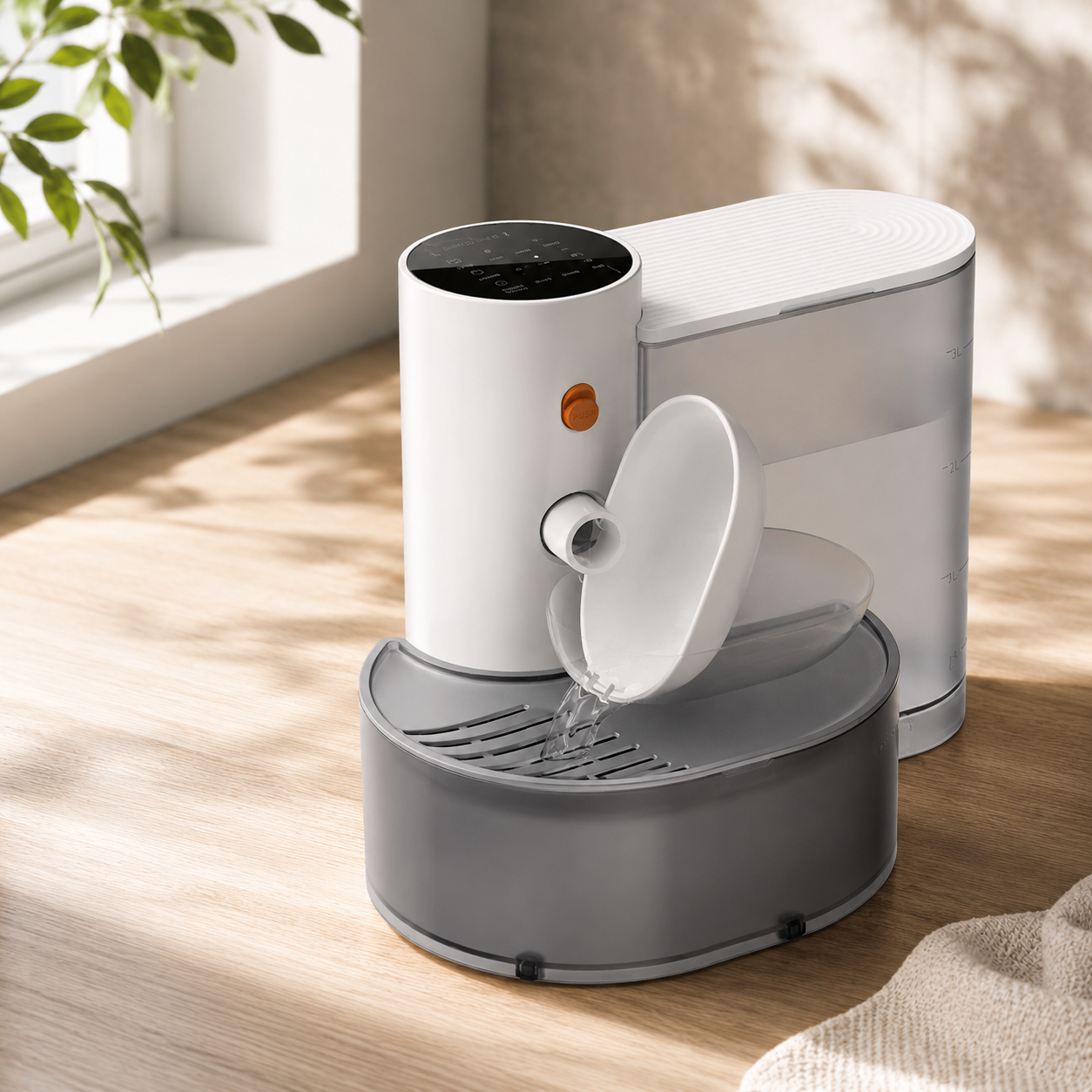 Rechargeable Gravity Pet Fountain 3L